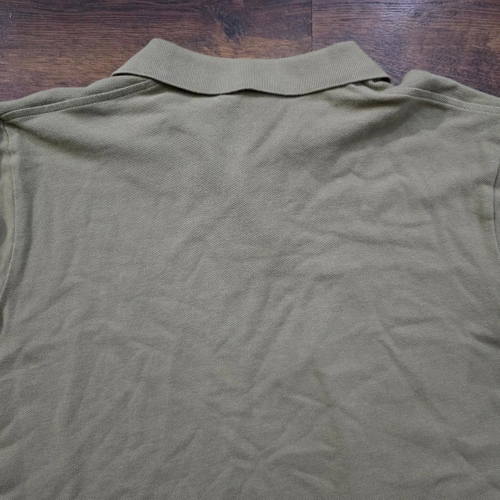 Ralph Lauren Mens Classic Fit Polo Shirt Olive Green‎ Orange Pony XL RL-CCRC1W